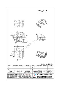 PD-3311/POT33(5+5P)立式