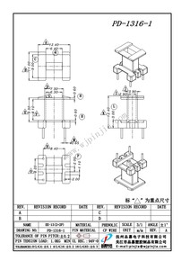 PD-1316-1/EE13(2+2P)立式单槽