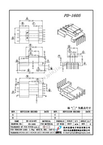 PD-1605/EE16(4+6P)卧式侧插