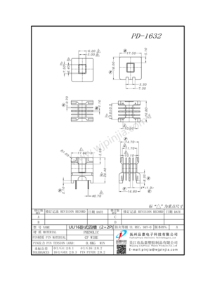 PD-1632/UU16卧式四槽