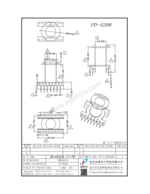PD-4206/ER42立式7+7P